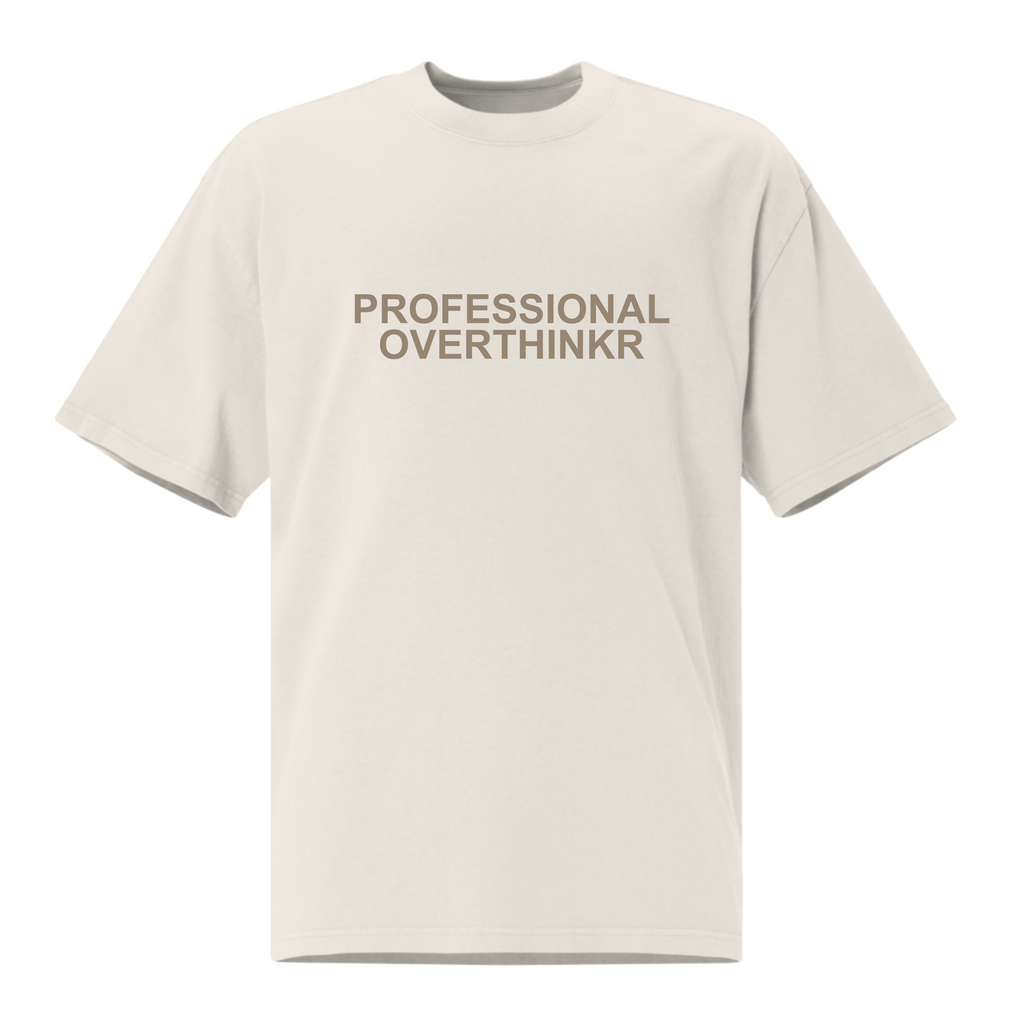 Professional Overthinkr T-Shirt - Off White