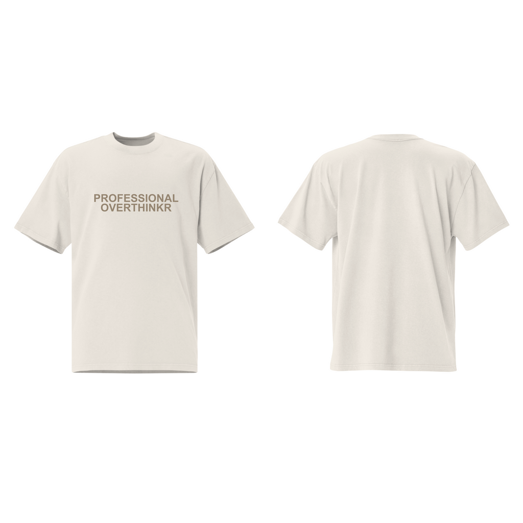 Professional Overthinkr T-Shirt - Off White